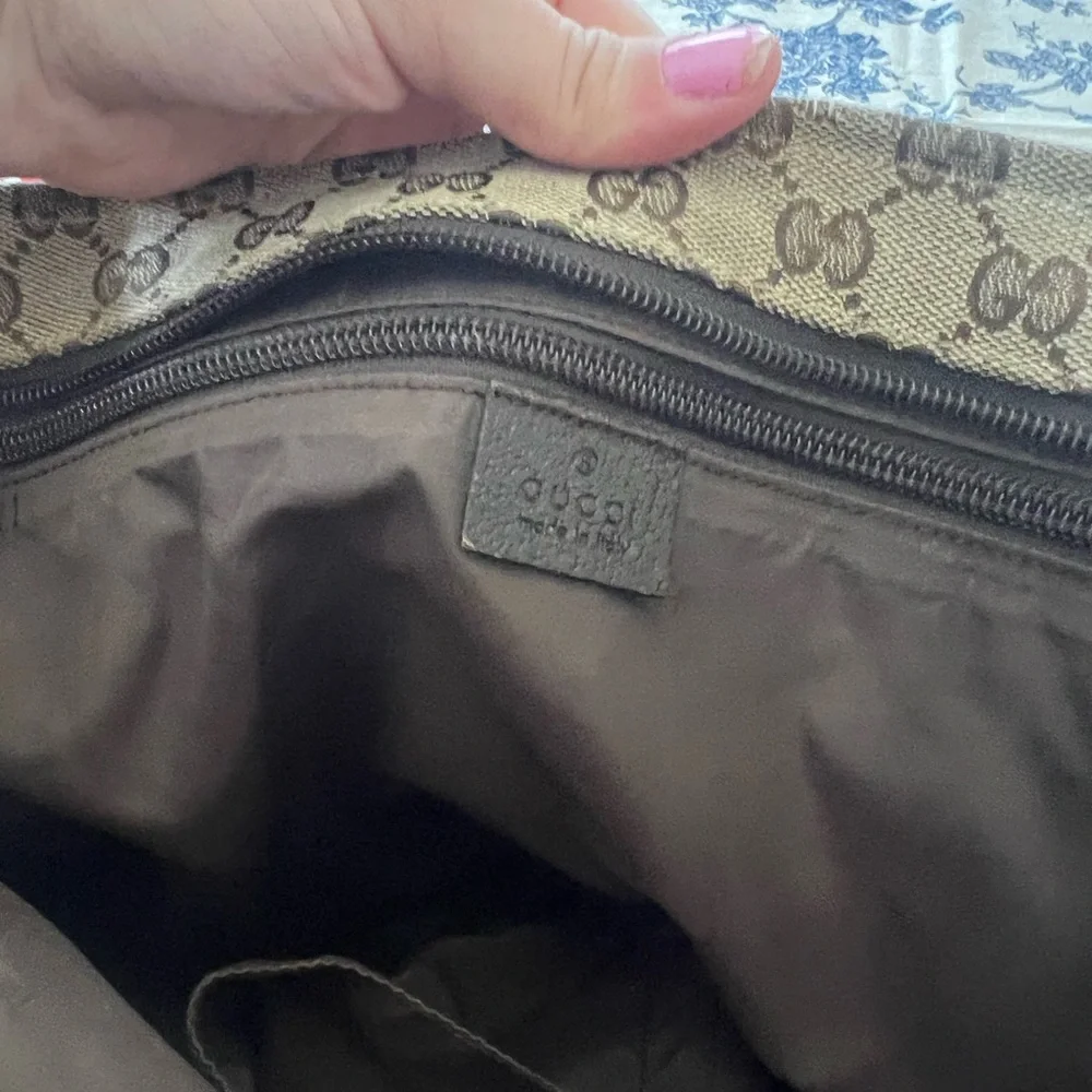 Gucci tote diaper bag-authenticated